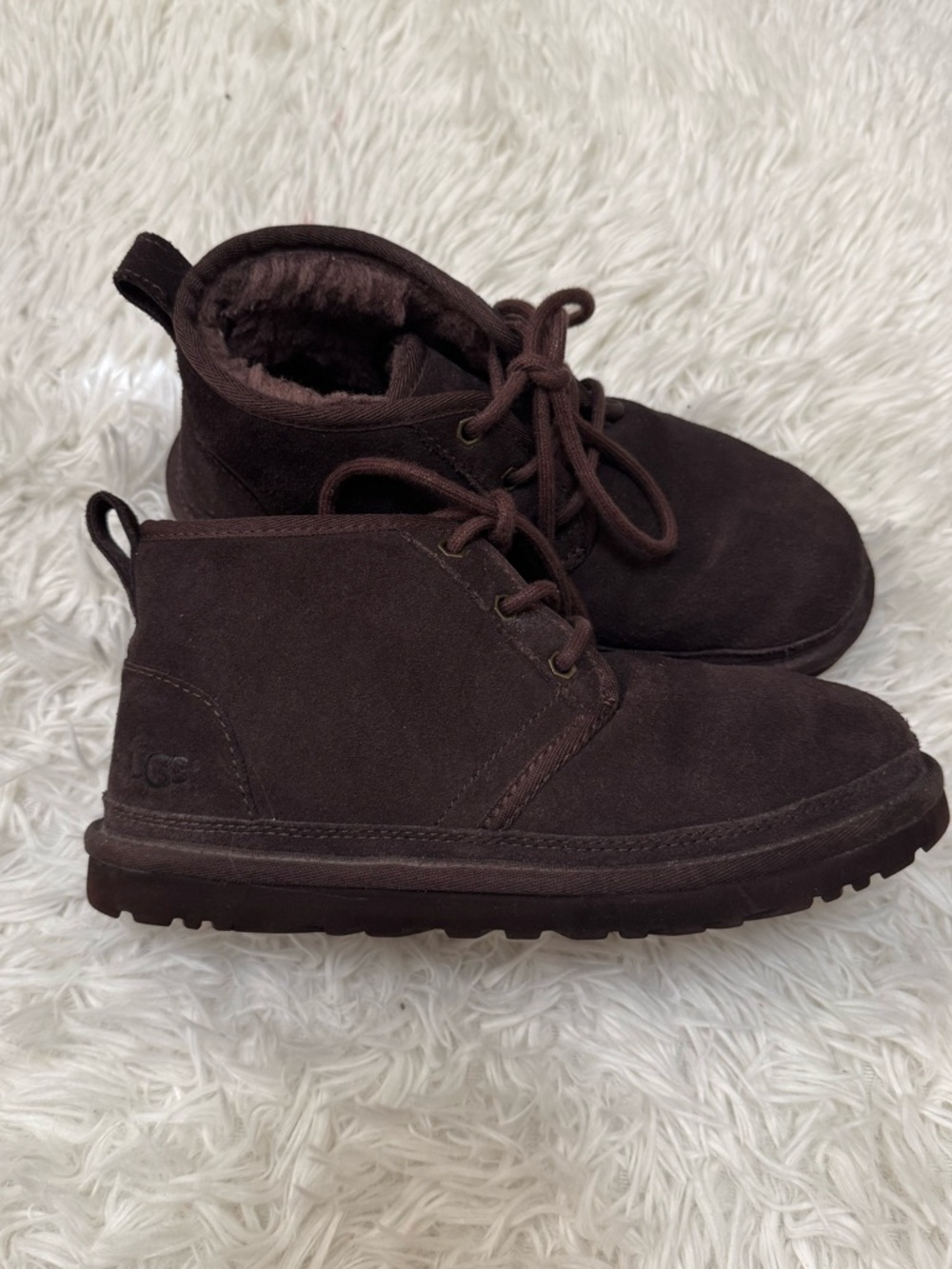 UGG Neumel Boots Dark Brown Uggs Dark Brown Ankle Boots